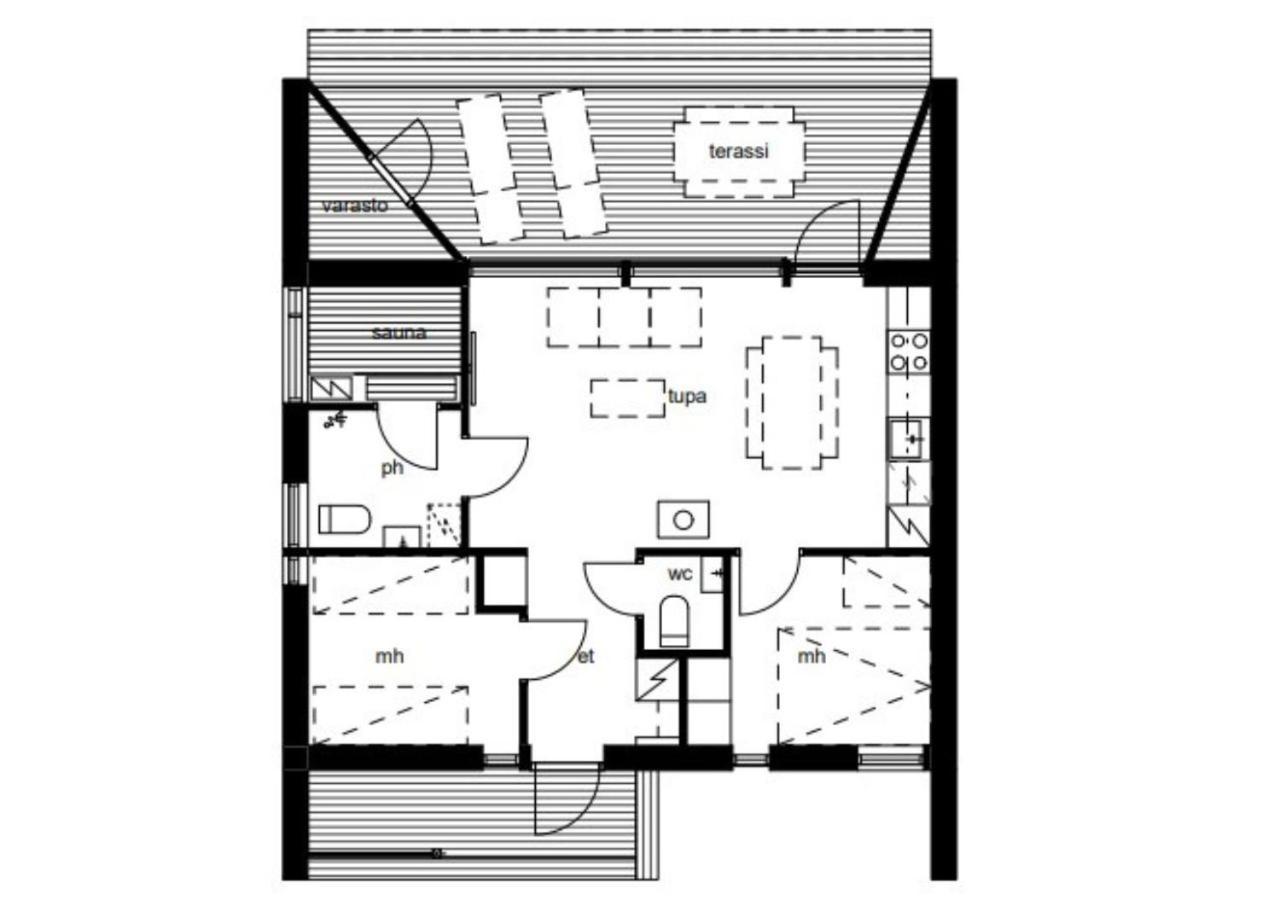 Nallikari Seaside Villas Όουλου Εξωτερικό φωτογραφία